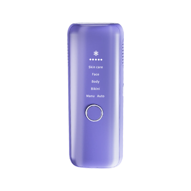 T69S purple IPL hair removal device front view